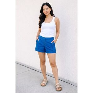 J.Crew City Fit Chino‎ Shorts Sea Blue Women 0